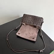 Okify Bottega Veneta Notturno Bag Dark Brown 21x11x9cm - 3