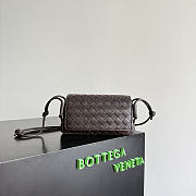 Okify Bottega Veneta Notturno Bag Dark Brown 21x11x9cm - 1