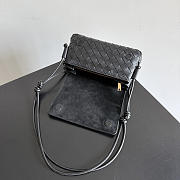 Okify Bottega Veneta Notturno Bag Black 21x11x9cm - 6