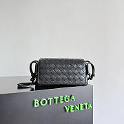 Okify Bottega Veneta Notturno Bag Black 21x11x9cm - 1