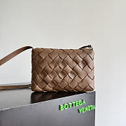 Okify Bottega Veneta Large Diago Bag Brown 32x21.5x5cm - 4