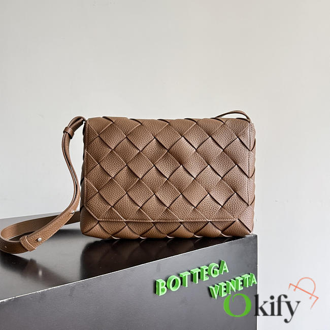 Okify Bottega Veneta Large Diago Bag Brown 32x21.5x5cm - 1