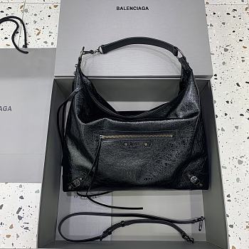Okify Balenciaga Le City Large Hobo Black 37x35x11cm