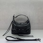 Okify Balenciaga Le City Small Hobo Black 28x27x10cm - 1