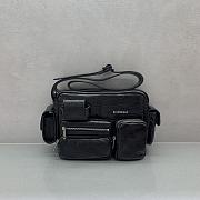 Okify Balenciaga Superbusy Camera Bag Black 22x16x6cm - 1