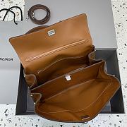 Okify Balenciaga Medium Rodeo Bag Brown 35x23x11cm - 2