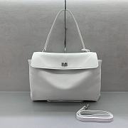 Okify Balenciaga Medium Rodeo Bag White 35x23x11cm - 1