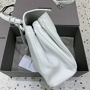 Okify Balenciaga Medium Rodeo Bag White 35x23x11cm - 5