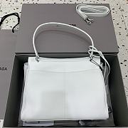 Okify Balenciaga Medium Rodeo Bag White 35x23x11cm - 4
