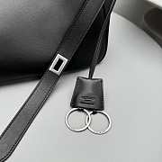 Okify Balenciaga Bel Air Shoulder Bag Black 45.5x24x12cm - 4