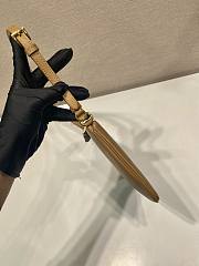 Okify Prada Brown Leather Pouch 1BC238 24x14cm - 6