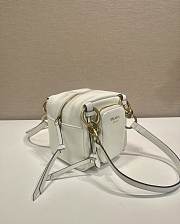Okify Prada Mini Dangle Bag White 1BB137 14x14x13.5cm - 4