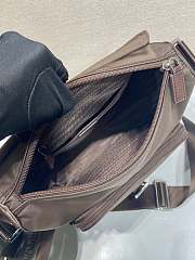 Okify Prada Re-Nylon Shoulder Bag Brown 1BD994 25x22x10cm - 3
