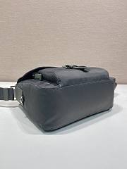 Okify Prada Re-Nylon Shoulder Bag Gray 1BD994 25x22x10cm - 6
