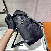 Okify Prada Small Re-Nylon Black Backpack 1BZ677A 28x24x12cm - 3