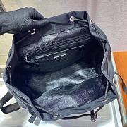Okify Prada Black Backpack 1BZ005 34x30x13cm - 6