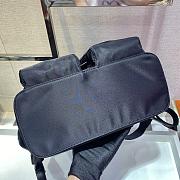 Okify Prada Black Backpack 1BZ005 34x30x13cm - 5