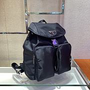 Okify Prada Black Backpack 1BZ005 34x30x13cm - 2