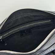 Okify Gucci Jumbo Small Black Gray 23x19x9.5cm - 3
