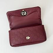 Okify Gucci Milano Bag Red 26x14x6cm 806016 - 5