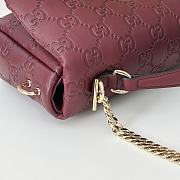 Okify Gucci Milano Bag Red 26x14x6cm 806016 - 4