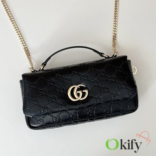 Okify Gucci Milano Bag Black 26x14x6cm 806016 - 1