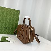 Okify Gucci Blondie Top Handle Bag Brown 17x15x9cm 744434 - 6