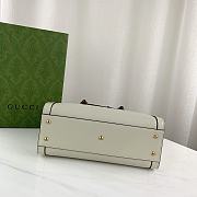 Okify Gucci Diana Small Tote Bag White With Orange Handle Shaper 27x24x11cm 660195  - 3