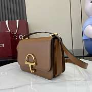 Okify Gucci Siena Bag Brown 22.5x14x8cm 846705 - 6