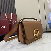 Okify Gucci Siena Bag Brown 22.5x14x8cm 846705 - 5