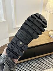 Oify Balenciaga Bulldozer Black Martin Boots 7cm Unisex - 3