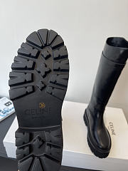 Okify Celine Black Woman Rider Boots - 6