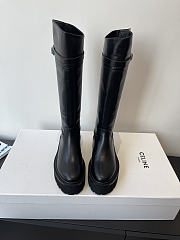 Okify Celine Black Woman Rider Boots - 5
