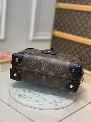 Okify Louis Vuitton Petite Malle Souple Black M45571 20x14x7.5cm - 4