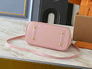 Okify Louis Vuitton Alma BB Bag Pink Patent M50415 25x19x11cm - 5