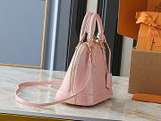 Okify Louis Vuitton Alma BB Bag Pink Patent M50415 25x19x11cm - 6
