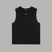 Okify Prada Black Men Tank Top - 1