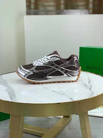 Okify Bottega Veneta Orbit Brown Sneakers 