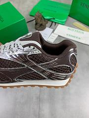 Okify Bottega Veneta Orbit Brown Sneakers  - 4