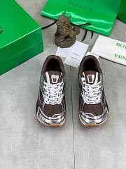 Okify Bottega Veneta Orbit Brown Sneakers  - 2