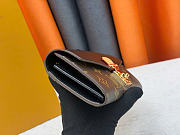 Okify Louis Vuitton Pallas Black And Brown Wallet 19x10cm - 2
