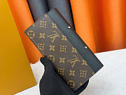 Okify Louis Vuitton Pallas Black And Brown Wallet 19x10cm - 4