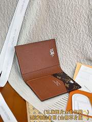 Okify Louis Vuitton Brown Animal Passport Cover M27023 14x10x2.5cm - 6