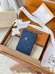 Okify Louis Vuitton Brown Animal Passport Cover M27052 14x10x2.5cm - 2