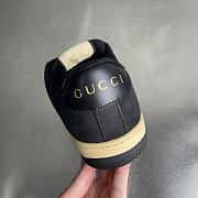 Okify Gucci Screener Black Sneakers Unisex - 3
