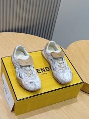 Okify Fendi Wave Pulse Sneakers 3cm Unisex 27258 - 5