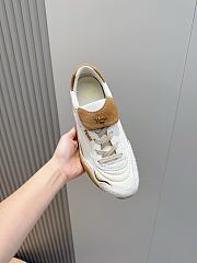 Okify Fendi Wave Pulse White Sneakers 3cm Unisex  - 3