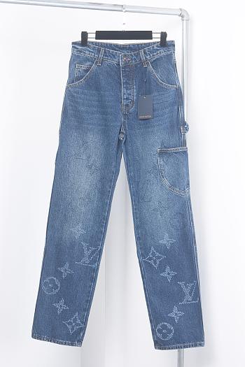 Okify Louis Vuitton Blue Jeans 27264