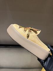 Okify Fendi Apres Chic Brown Platform Mule Loafers - 5