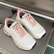 Okify CC 26C Black Women Sneakers With Pink Laces 3.5cm - 2